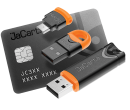 смарт-карты, USB- и MicroUSB-токены для двухфакторной аутентификации и хранения ключей и сертификатов
